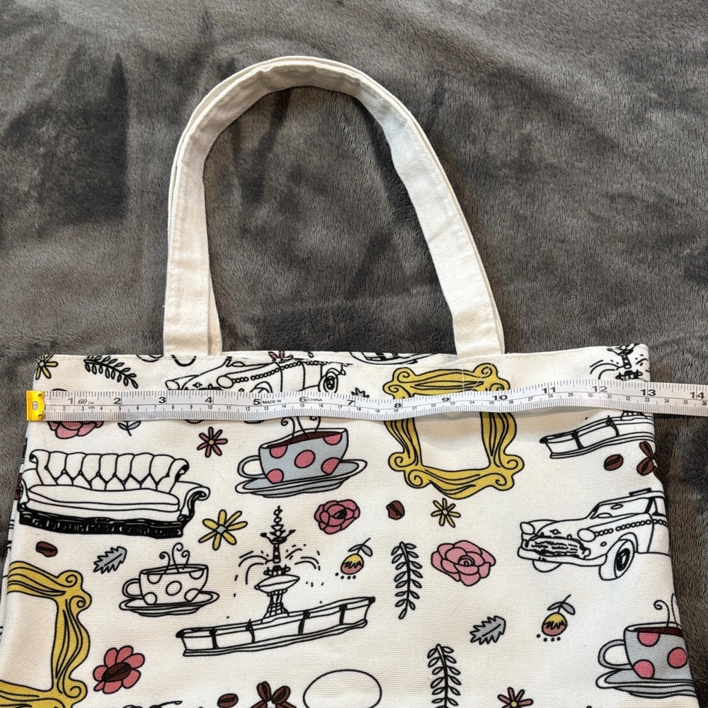 Tote Bag (Friends Theme)NWOT - Picture 3 of 5